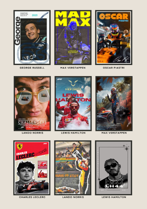 Cuadros de Formula 1