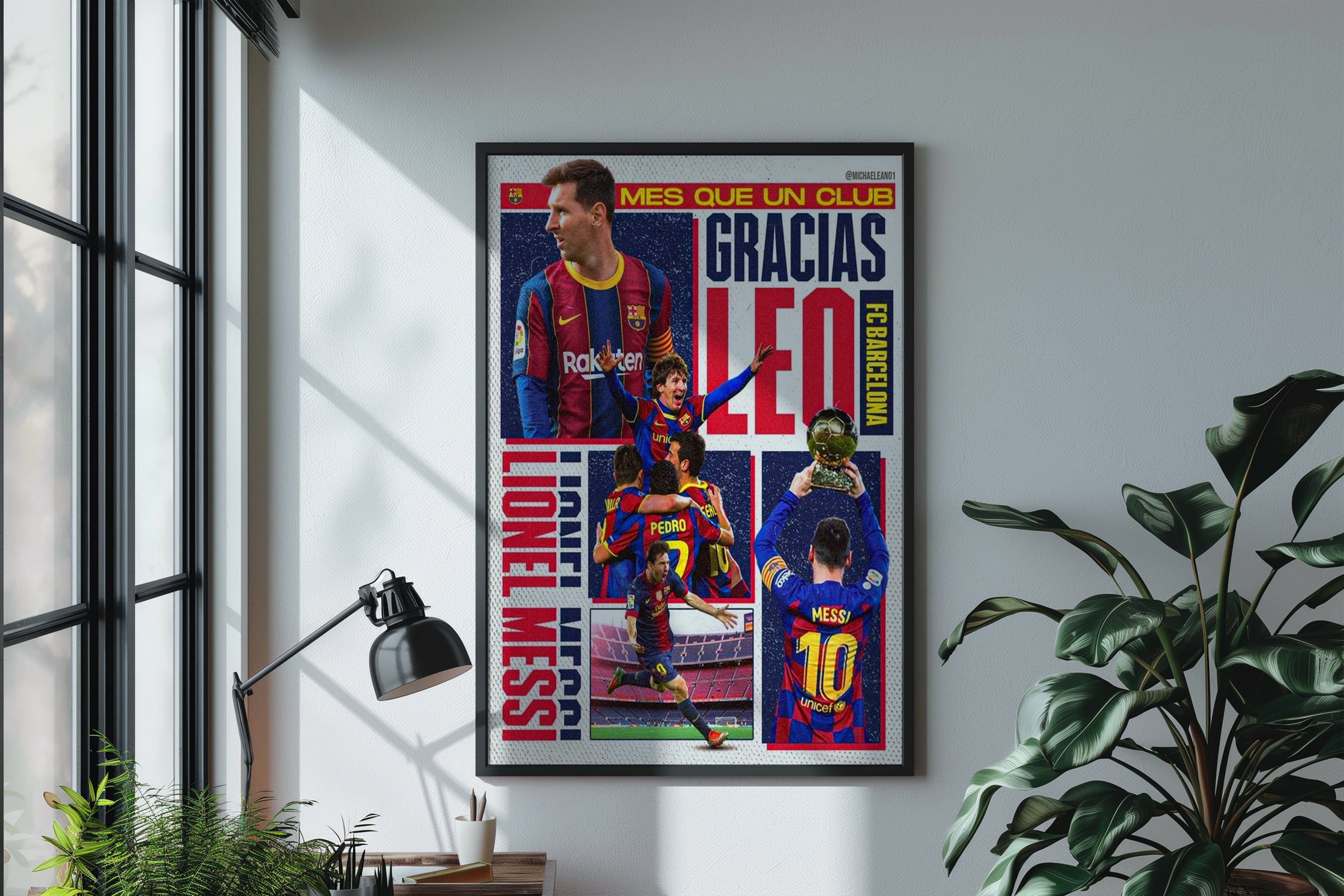 Cuadros de Messi
